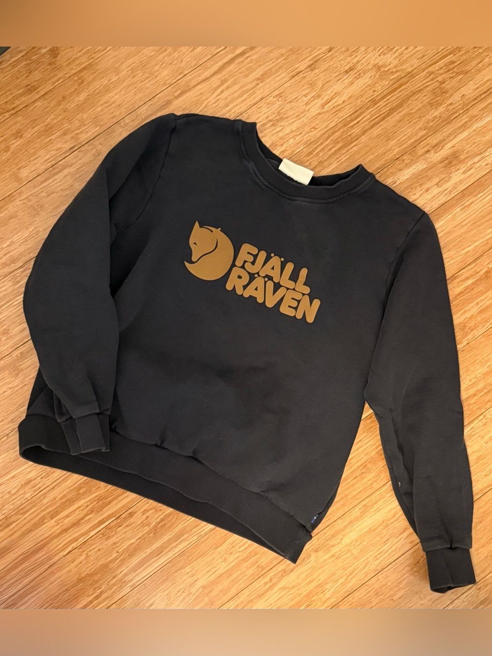 Fjallraven blue sweatshirt - womens L